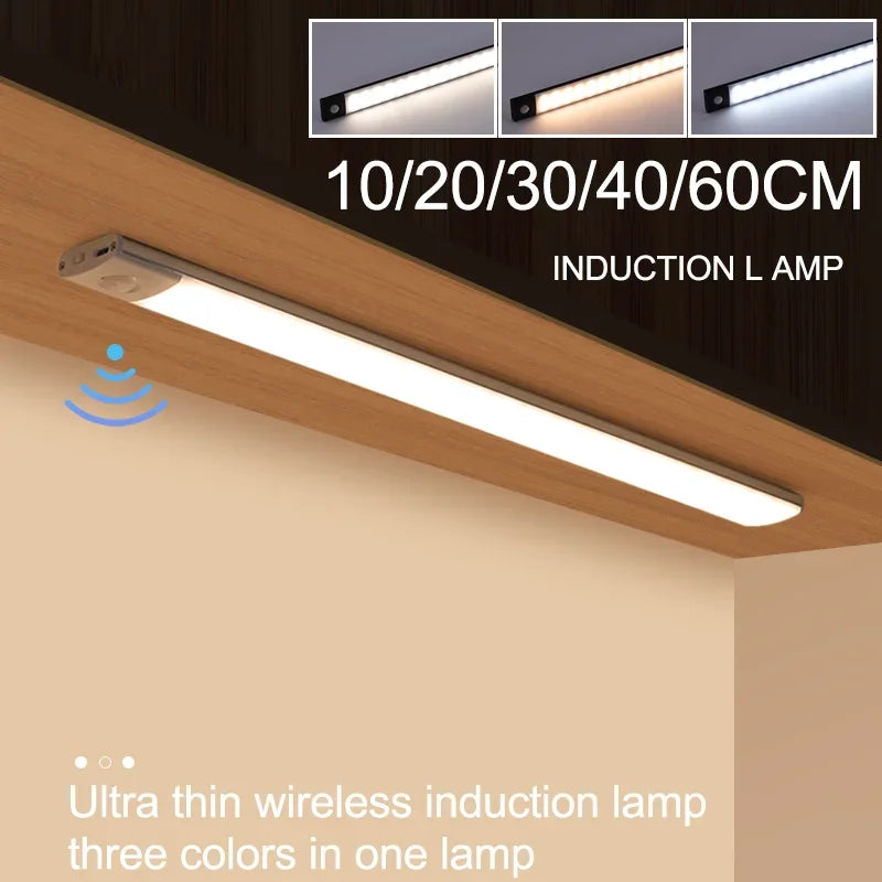 Wireless Rechargeable LED Motion sensor Closet, Kitchen, Wardrobe, Stairs