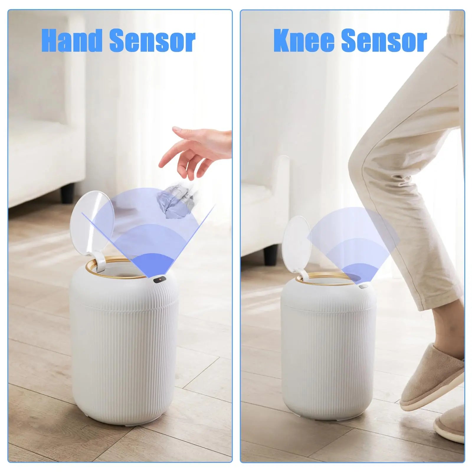 Trash Can Motion Sensor for Bedroom, Bathroom, Kitchen, Office,.